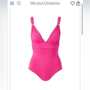 NWT SZ 8  Melissa Odabash  PANAREA VIOLA SWIMSUIT